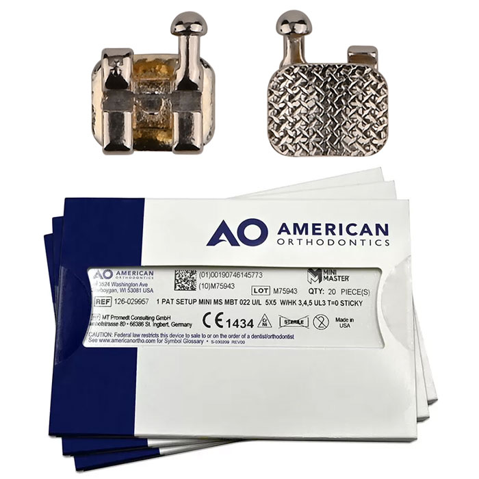 براکت فلزی American Orthodontics - 5