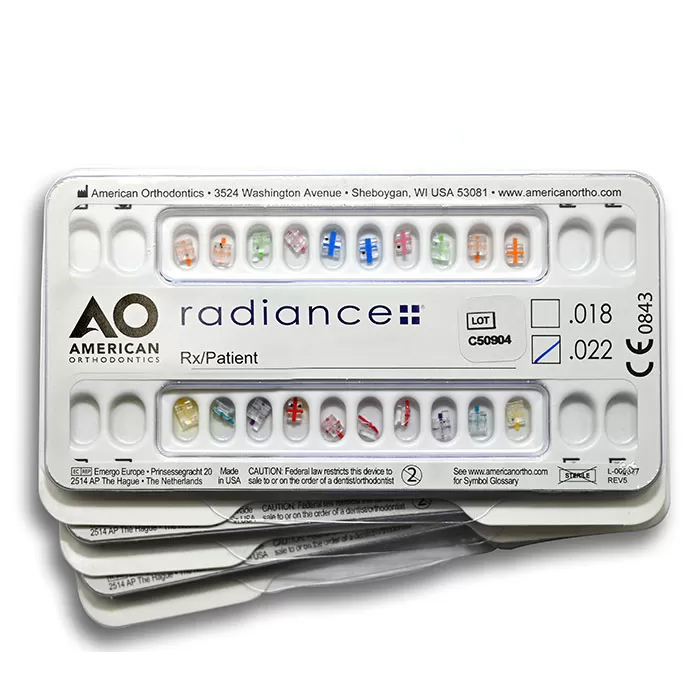براکت سرامیکی (Radiance)American Orthodontics - 10