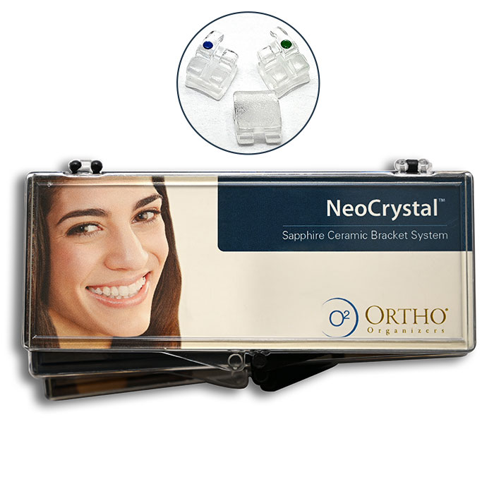براکت سرامیکی( Ortho Organizer(New Crystal - 1