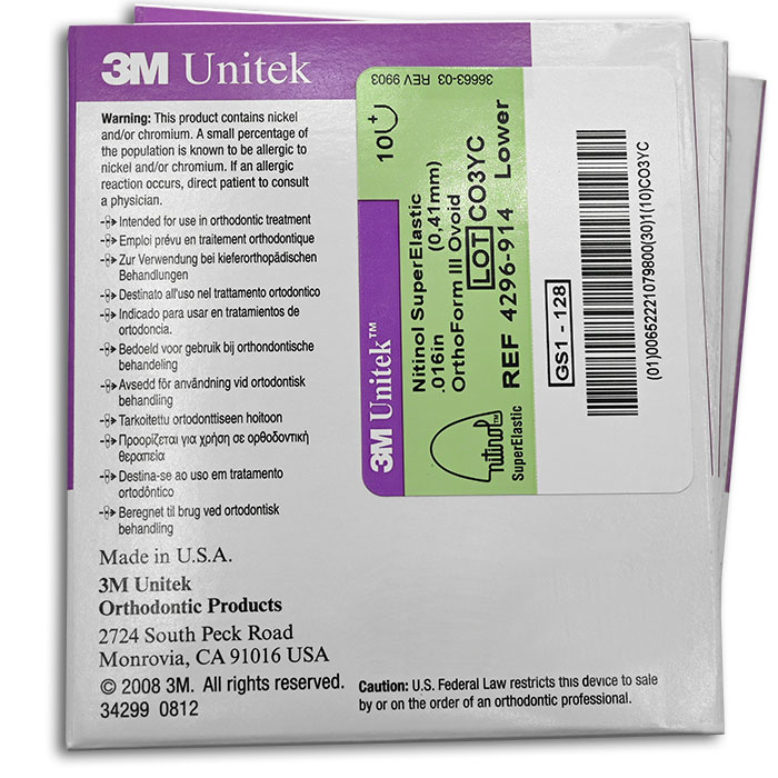 آرچ وایر نیتی 3M - 1